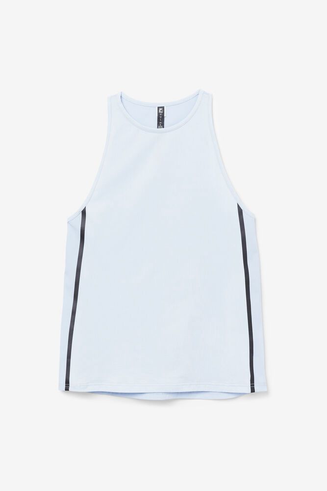 Fila Tank Top Fi-lux Loose Womens Blue - India LXJ-853619